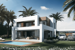 Modern Villas under construction in Marbella