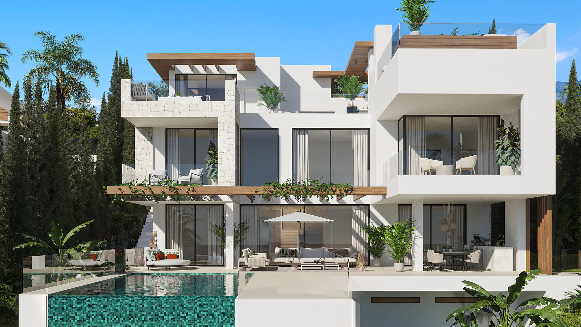 Ocyan Villas - Villa For Sale - Estepona