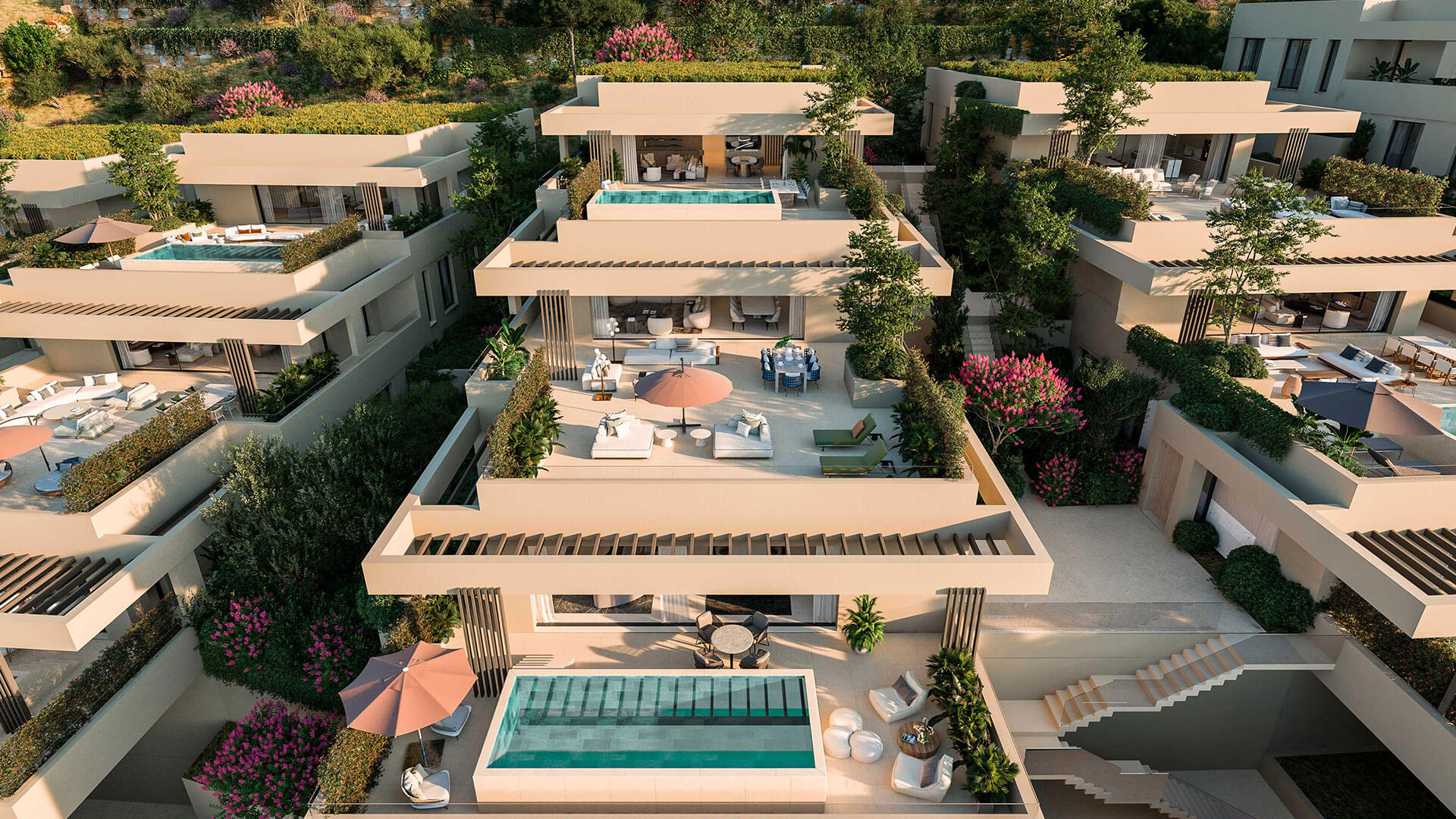 Jasmine Sky Villas - Apartamento, Ático en Venta - Benahavis