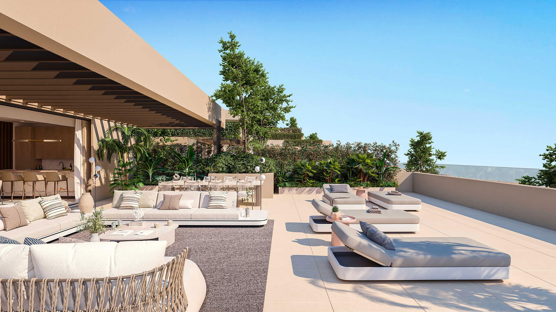 Jasmine Sky Villas - Apartamento, Ático en Venta - Benahavis