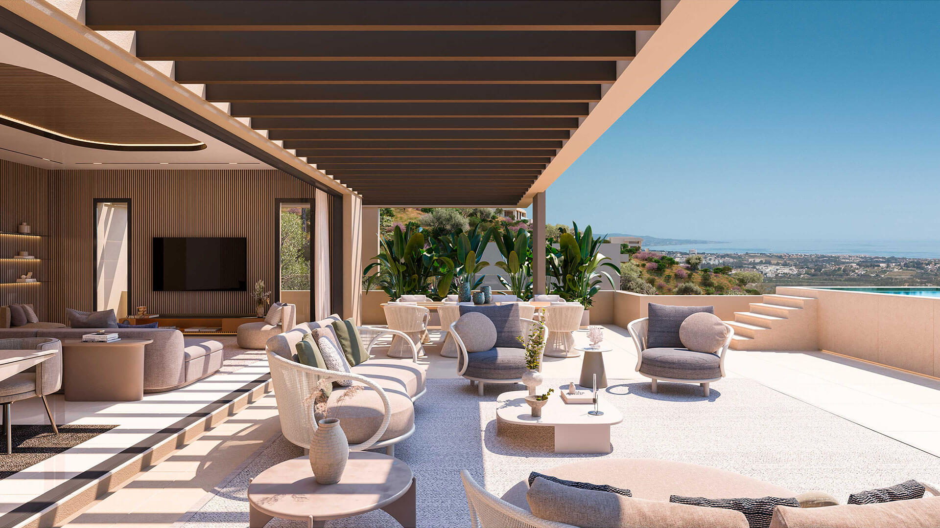 Jasmine Sky Villas - Apartamento, Ático en Venta - Benahavis